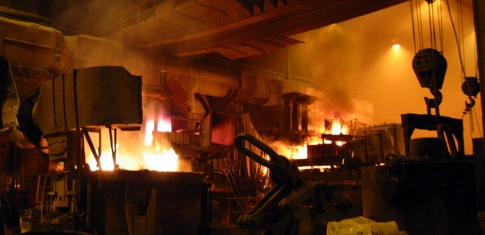Modern steel manufacturing process